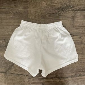 White Soffe Shorts